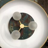 Golden pendant lamp 70s