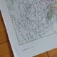 Carte géographique ancienne Asie Larousse