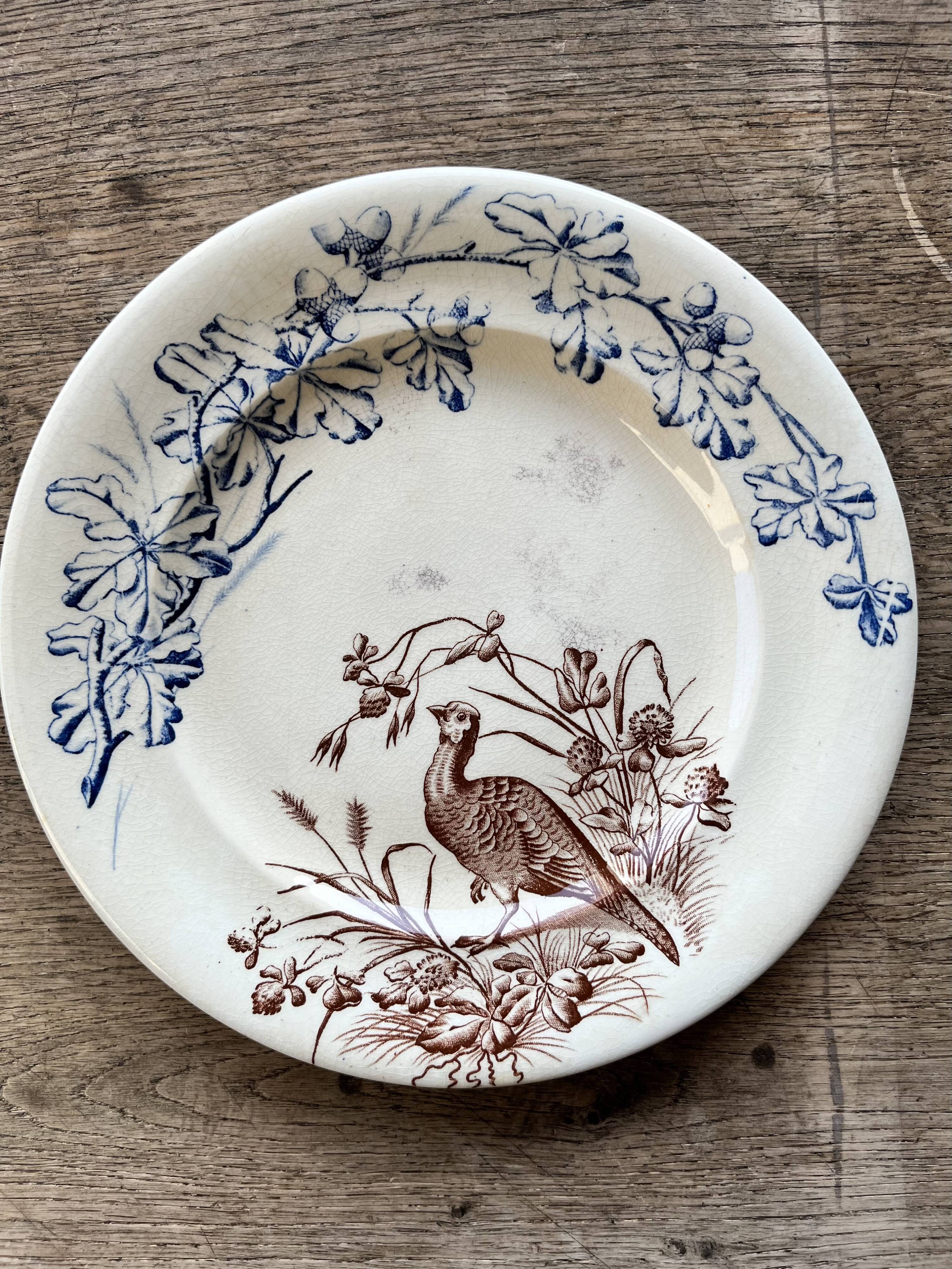 Set number 2 of 3 plates Terre de fer Clairefontaine