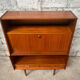 Secretary, 1960 Scandinavian high teak row