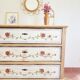 Pretty solid pine chest of drawers