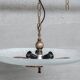 Unusual Saucer Style Mid-Century Pendant Light (2 available)
