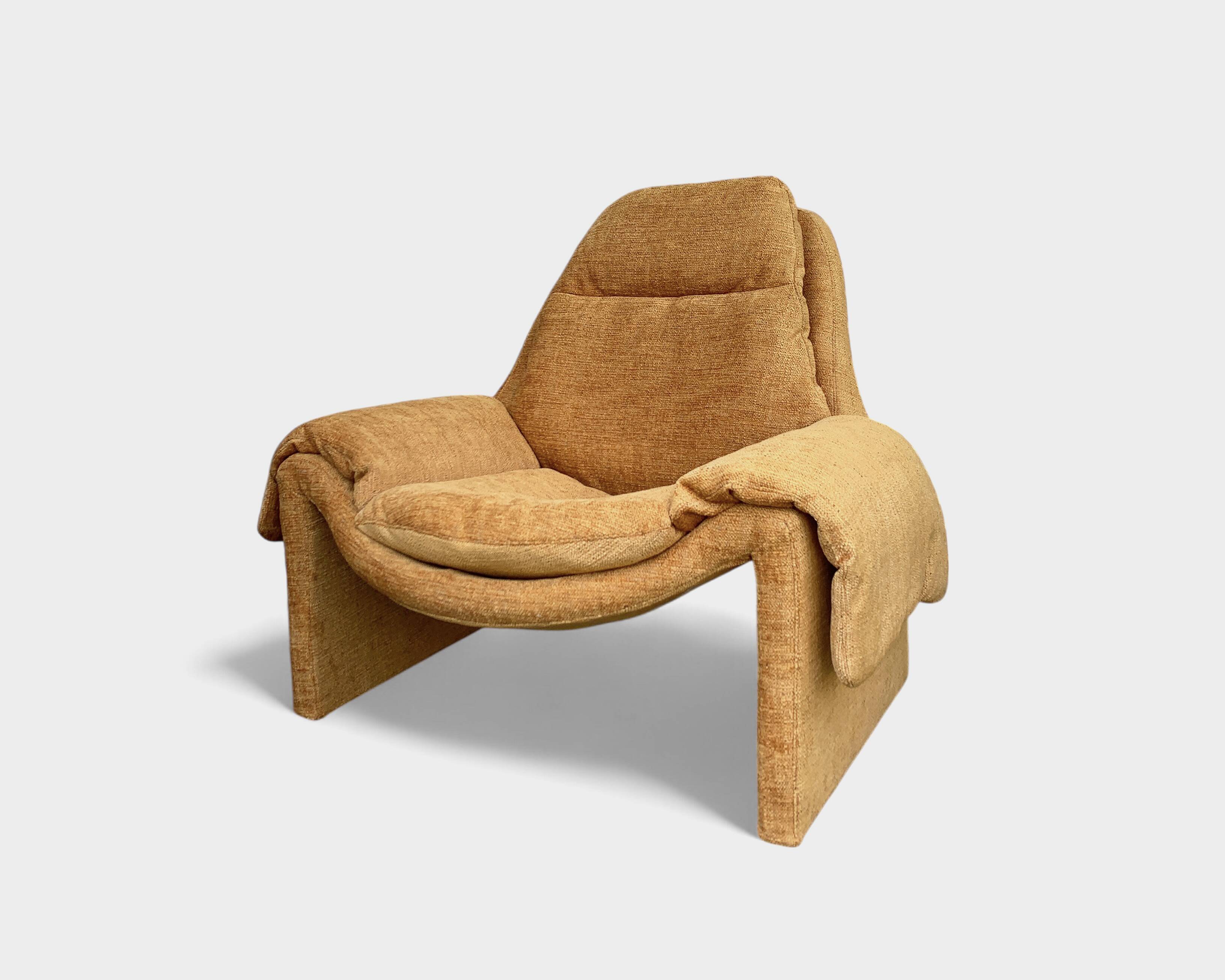 Vittorio Introini P60 lounge chair for Saporiti Italia, 1970s