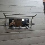 1960s aluminum coat rack