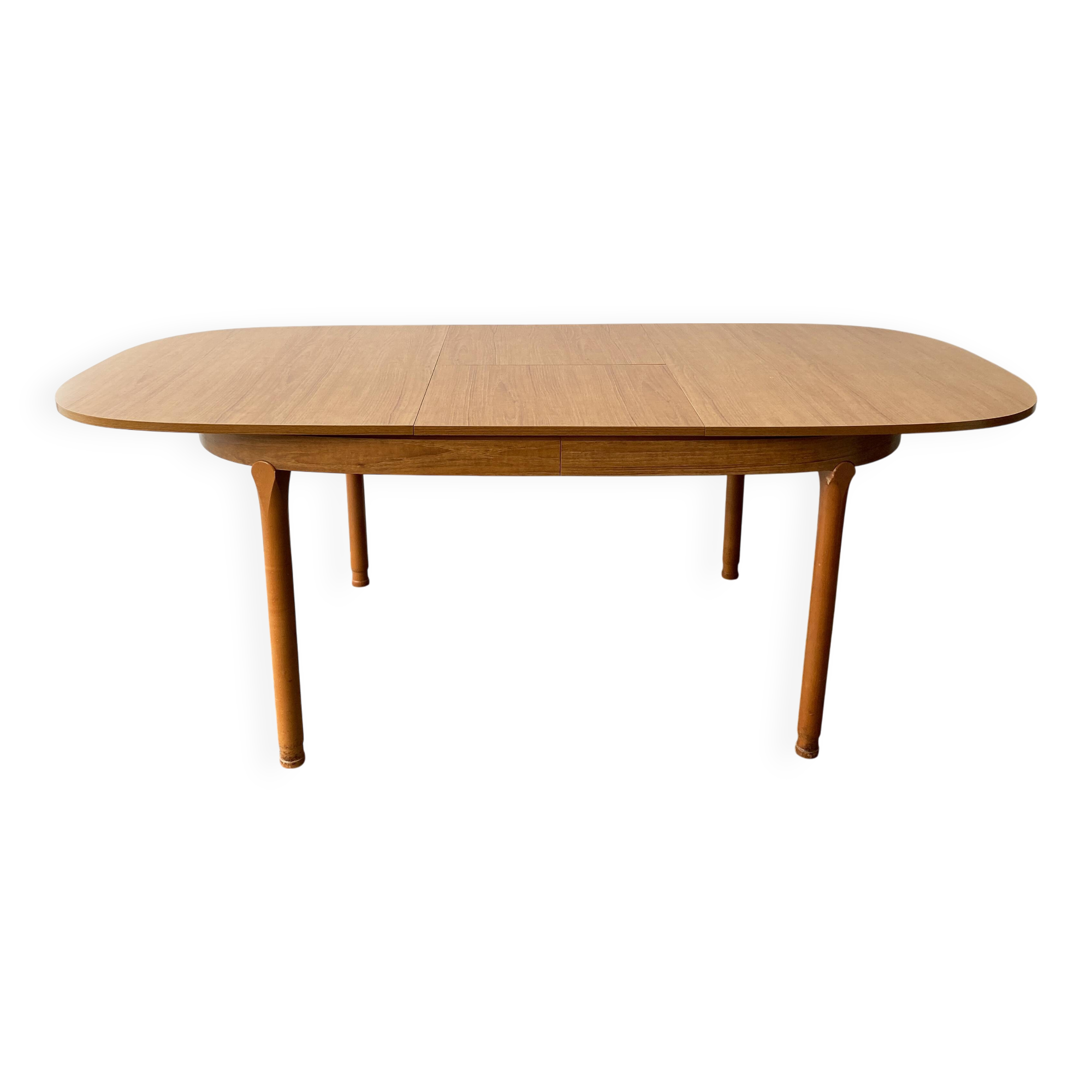 Mid-Century large dining table by Schreiber Furniture