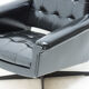 Pair of leather swivel armchairs from UP Zavody, 1970´s