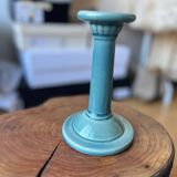 Blue candle holder