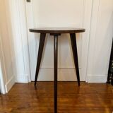 Table d'appoint en bois trépied