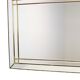 Large Deknudt XL faceted mirror, Hollywood Regency design