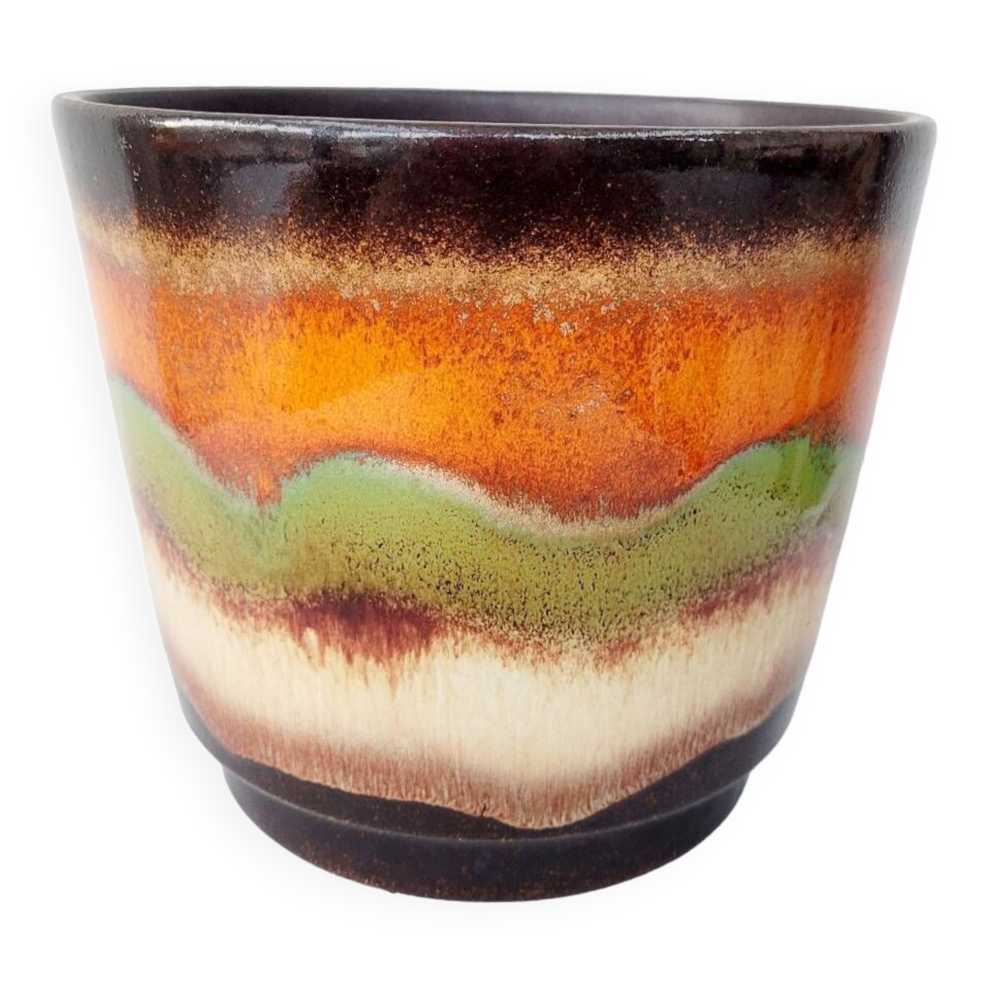 Vintage West Germany plant pot 806-19