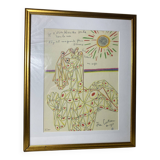 Jean Cocteau Lithograph