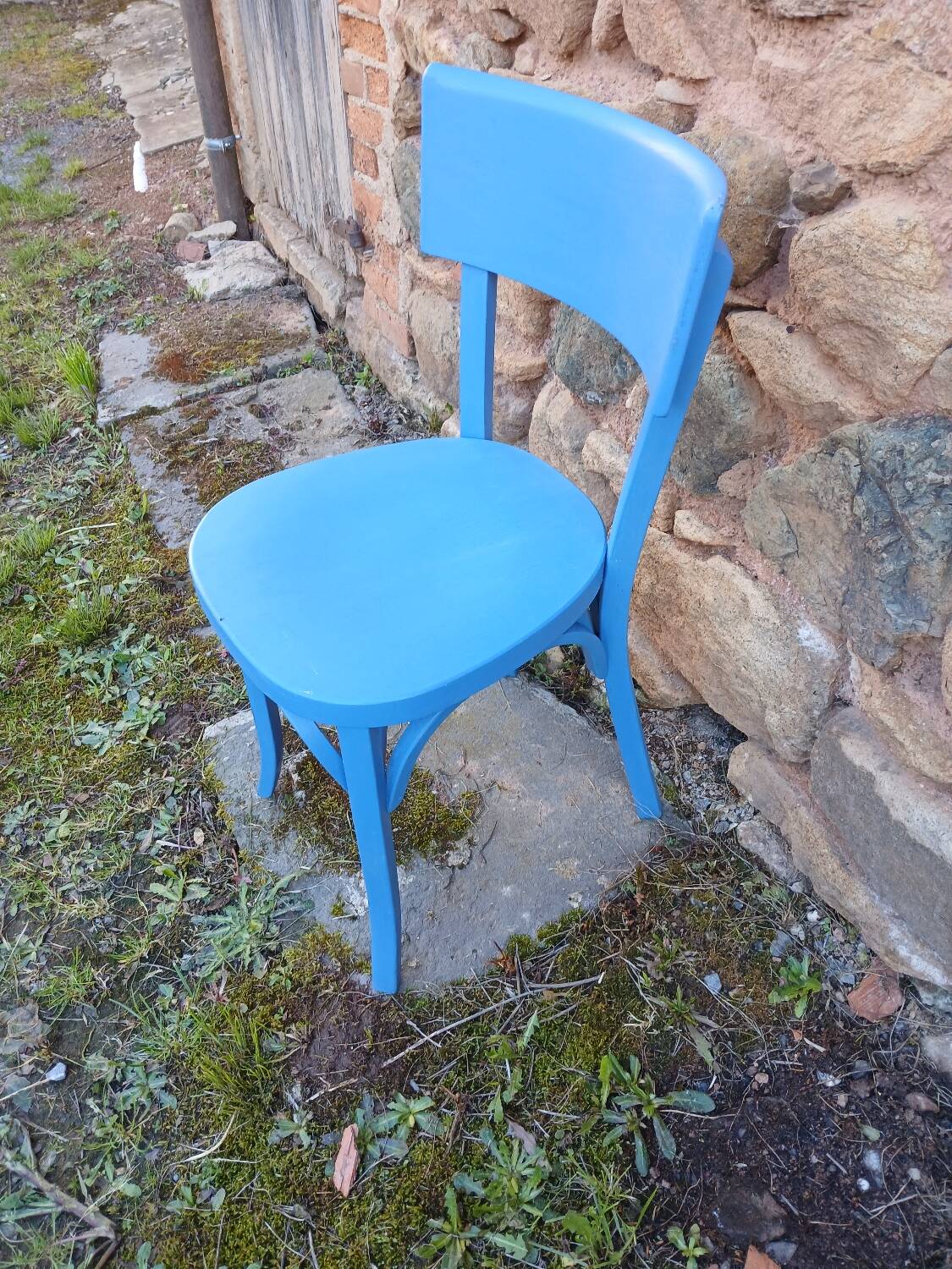 Chaise vintage en bois