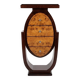 Art Deco commode in rosewood and elm burl