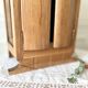 Small wooden storage unit
