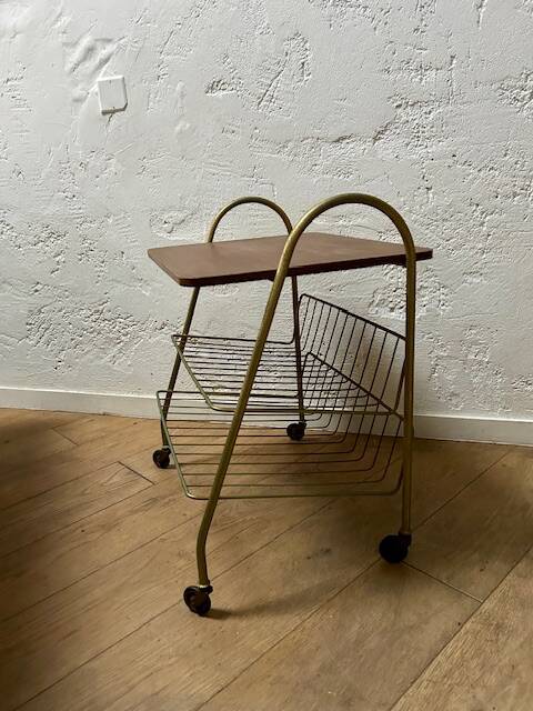 Vintage rolling saddle