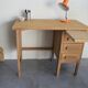 Bureau d'usine en bois annees 50