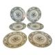 Six Royal Doulton cheese or Provençal bread plates