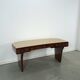 Vrijstaand Art Deco bureau met licht blad en lades