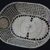 small straw basket