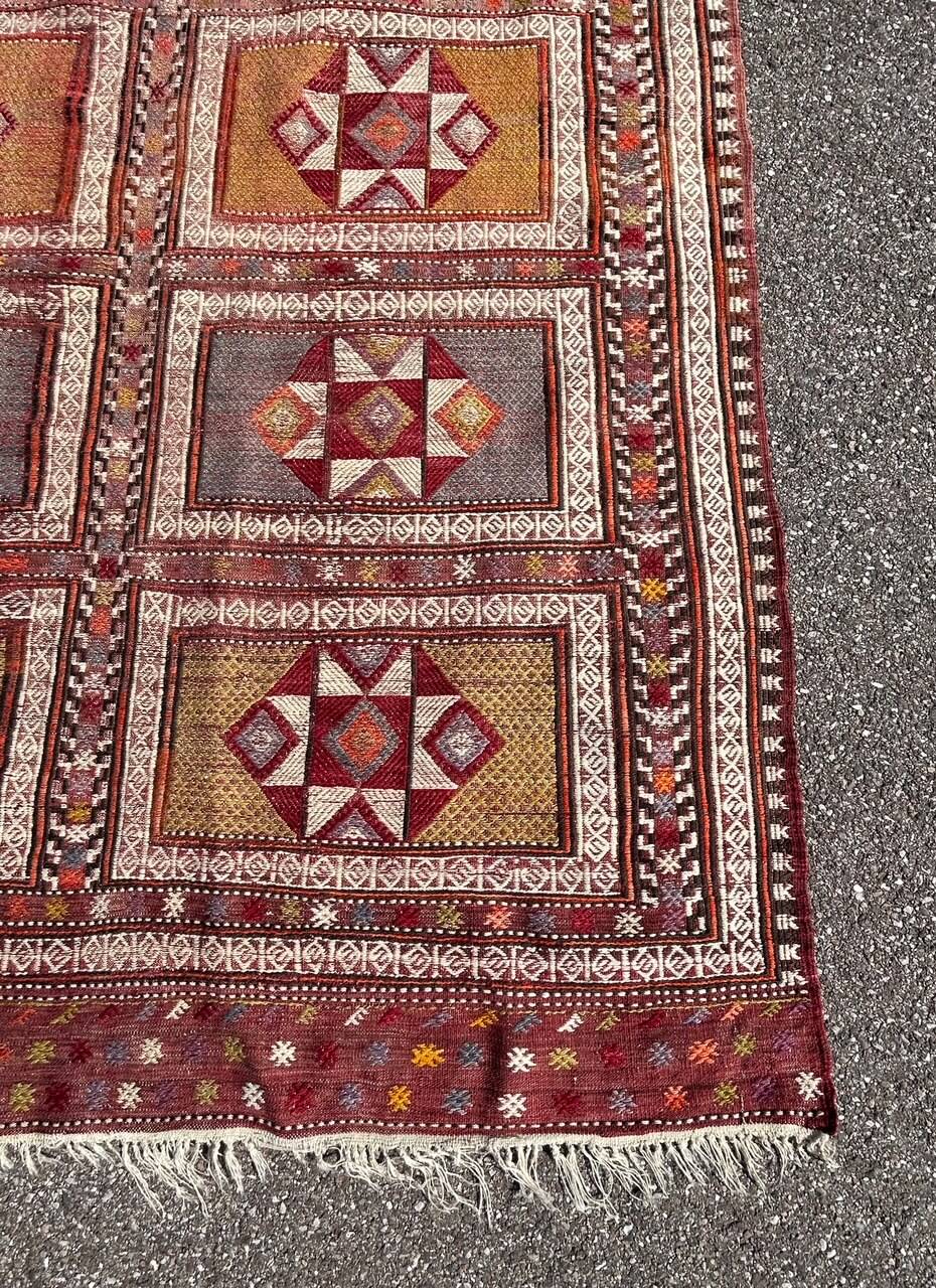 large vintage kilim rug