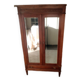 Vintage Parisian glass cabinet.