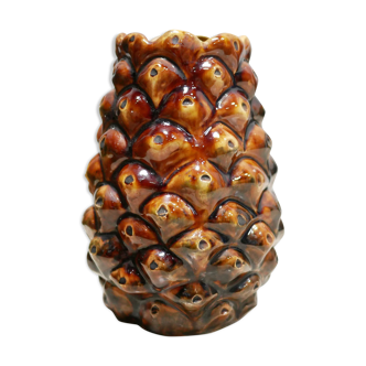 Vintage pineapple ceramic vase