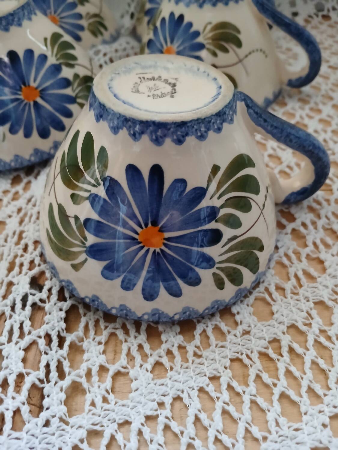 5 tasses / bolees à cidre anciennes 