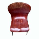 Série de 3 chaises Elmar Flototto pour Pagholz 1956
