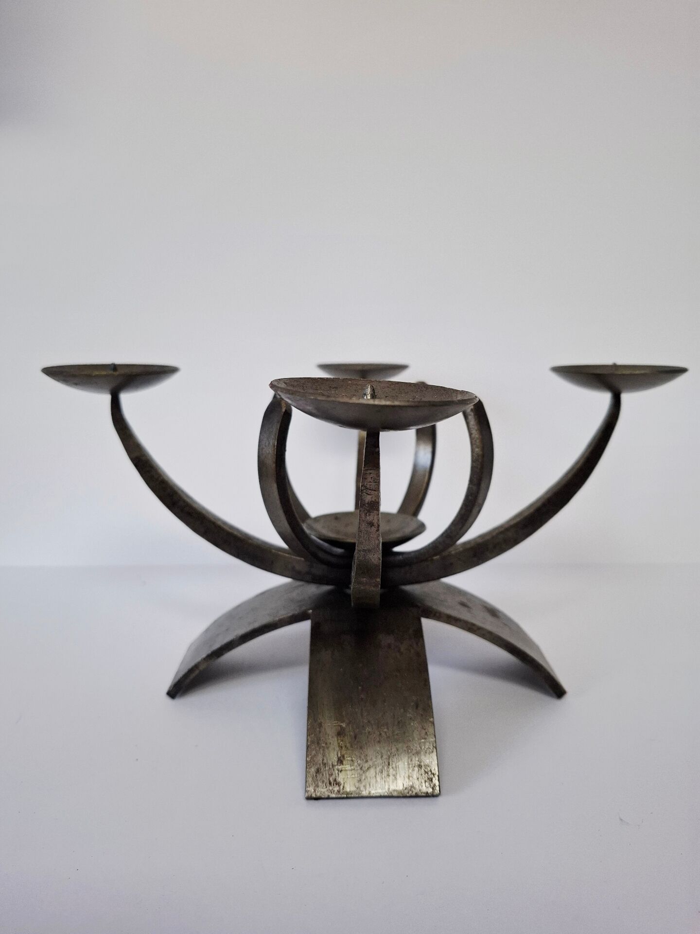 Vintage brutalist chandelier