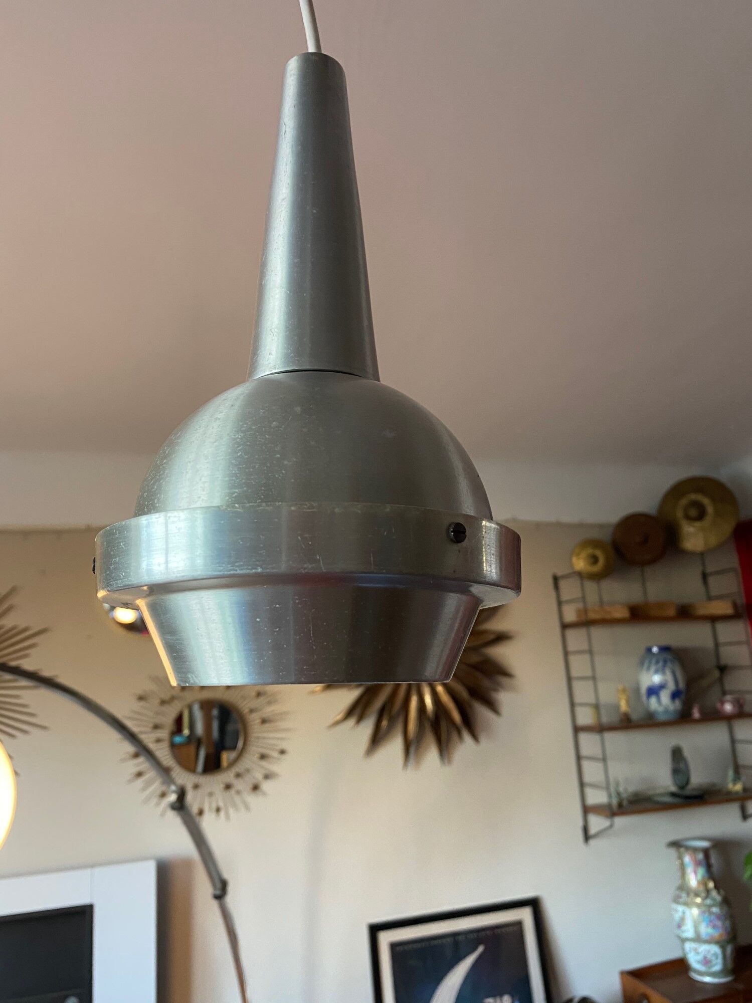 Pair of Swedish pendant lamps