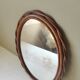 Miroir rotin 40x27cm