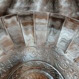 Antique cut glass salad bowl