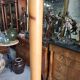 Porte manteau 1960 moderniste vintage en sapin 7 b