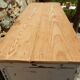 Old workshop furniture, professional piece, patinated Parisian sideboard.