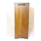 Pierre Chapo buffet R18, solid elm, 1960-1970