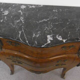 Louis XV style curved dresser