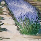 Provençal watercolor signed