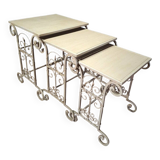 3 nesting tables in iron