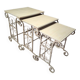 3 nesting tables in iron