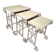 3 nesting tables in iron