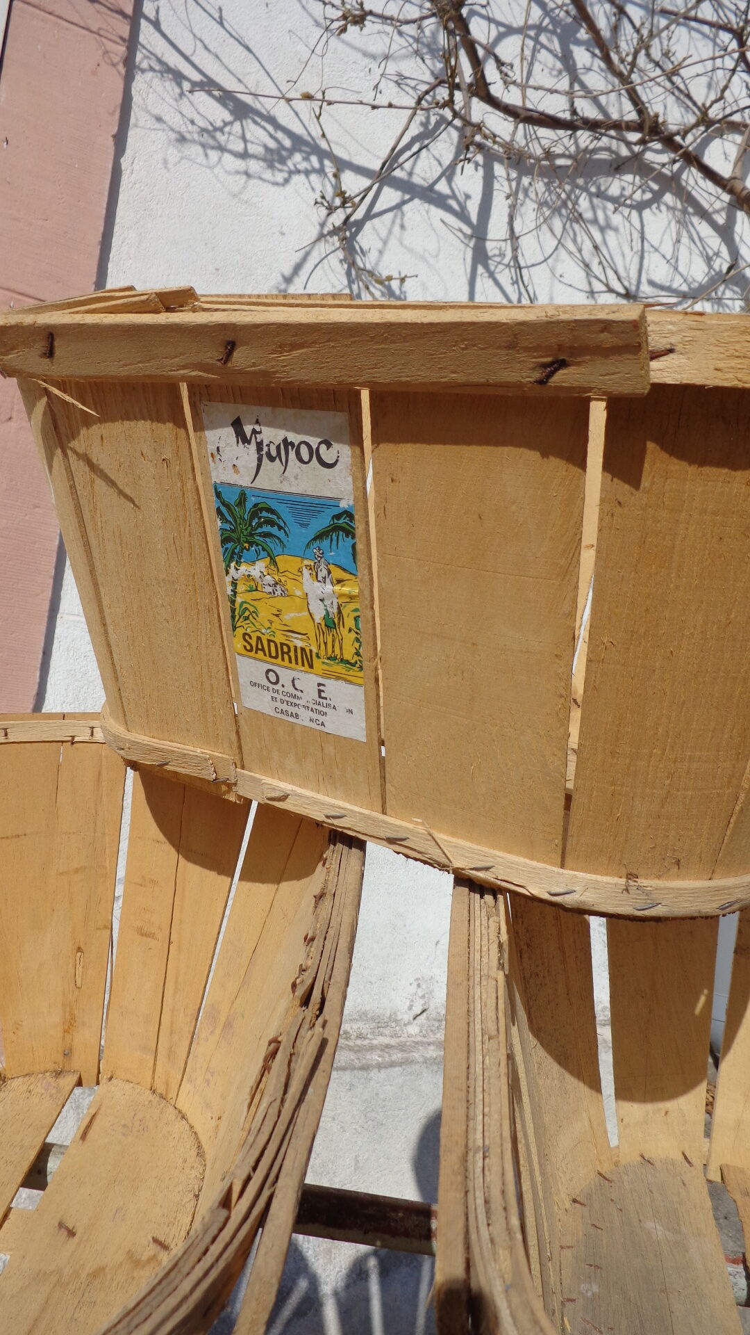Vintage grocery display