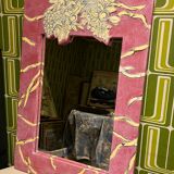Pink mirror 120x70x2.5