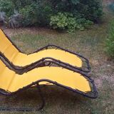 Set of 2 deck chairs