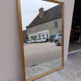 Mirror mirror mirror golden wood bistro style -1m68x1m15