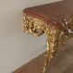 Console in gilded wood of style Louis XV 1970