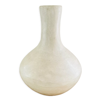 White ceramic vase