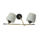 Double sconce Arlus