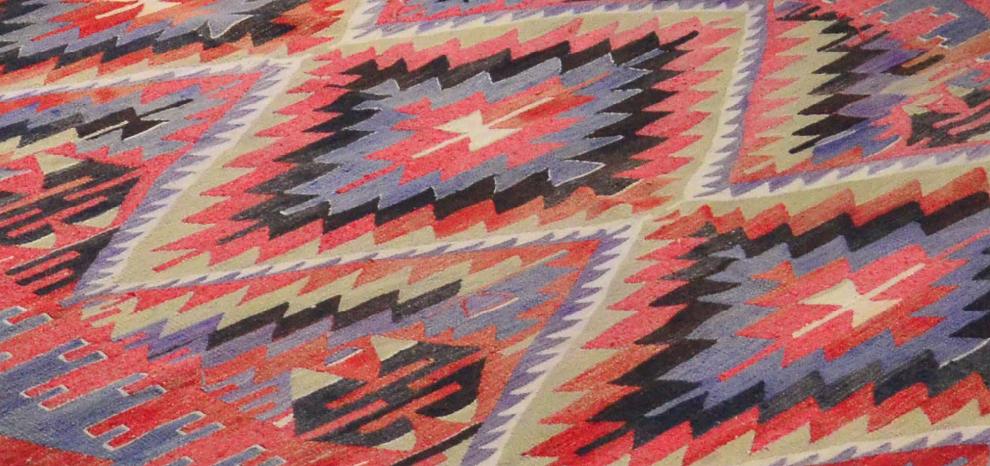 Anatolian handmade kilim rug 320 cm x 178 cm