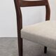 Série de 4 chaises de style scandinave en teck, France vers 1970