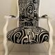 Fauteuil Voltaire, restauré